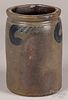 Virginia stoneware jar, 19th c.