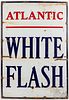 Atlantic White Flash advertising sign