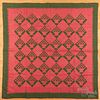 Pennsylvania patchwork basket quilt, early 20th c.
