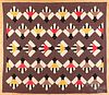 Black Americana patchwork quilt, 20th c.