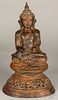 Thai bronze Buddha