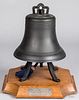 Commemorative bronze Liberty Bell cast