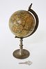 J.L. & Cie, Paris Miniature Terrestrial Desk Top Globe, 19th Century