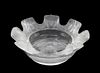 Small Lalique Dish with Faces