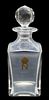 St Louis French Crystal Napoleonic Decanter