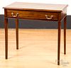 English Chippendale mahogany dressing table