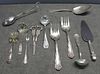 STERLING. Assorted Flatware Grouping.