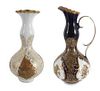 Two Edelstein Bavaria Gilt Decorated Vases