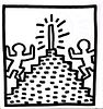 Keith Haring - Untitled (Pyramid Steppers)
