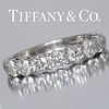 TIFFANY & CO, DIAMOND 7-STONE RING