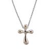Tiffany &amp; Co Peretti Silver Cross Pendant Necklace