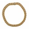 Tiffany &amp; Co 18k Gold Wide Link Necklace