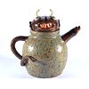 Rodney Leftwich Pottery Figural Tea Pot