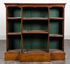 A Three Part Shelving Unit Height 38 3/4 x width 41 1/4 x depth 11 1/2 inches.