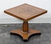 A Baker Furniture Occasional Table Height 16 x width 18 x depth 18 inches.