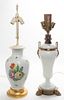 * Two Continental Table Lamps Height of tallest 28 1/2 inches.