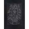 CARMEN PARRA, Virgen de Guadalupe, 2022, Firmado Grabado al aguafuerte y aguatinta P / A,78 x 56 cm