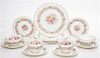 A Royal Worcester Partial Luncheon Service Diameter of luncheon plate 9 inches.