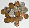 MIXED LOT OF TYPE COINS: