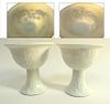 Pair Dragon Embossed Anhua Wine Cup