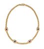 * A Yellow Gold, Ruby, Sapphire and Diamond Necklace, 32.10 dwts.