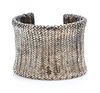* A Sterling Silver Basket weave Cuff Bracelet, Angela Cummings, 45.50 dwts.