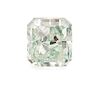 A 2.44 Carat Octagonal Mixed Cut Fancy Green Diamond,