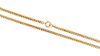 A 14 Karat Yellow Gold Curb Link Necklace, Peikes, 25.60 dwts.