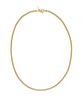 An 18 Karat Yellow Gold Box Chain Necklace, David Yurman, 28.00 dwts.