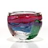 Leon Applebaum Art Glass Bowl 