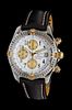 A 18 Karat Yellow Gold and Stainless Steel Ref. B13356 Chronomat Evolution Chronograph Wristwatch, Breitling,
