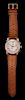 An 18 Karat Rose Gold Chronograph Lantern Wristwatch, Capt & Co.,