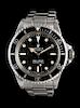 * A Stainless Steel Ref. 5513 Submariner Wristwatch, Rolex, Circa 1968,