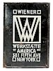 Wiener Werkstatte of America Plaque and Printed Vouchers 