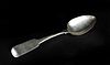 Antique Irish Sterling Silver Serving Spoon