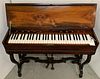 19TH C ROSEWOOD MELODIAN HORACE WATERS BROADWAY NY 31"H X 37"W X 20"D