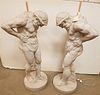 COSTUME ARMOUR INC PR RESIN ATLAS FIGURES- BASES FOR FLOOR LAMPS OR WHATEVER