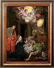 ADORATION OF THE SHEPHERDS OIL PAINTING