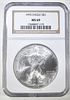 1995 AMERICAN SILVER EAGLE NGC MS 69