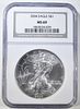 2004 AMERICAN SILVER EAGLE NGC MS 69