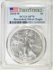 2018 W BURNISHED ASE PCGS SP 70 FIRST STRIKE
