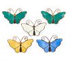 Collection of Sterling, Enamel Butterfly Pins, David Andersen