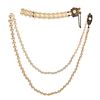 Mikimoto Cultured Pearl, Silver, Necklace and Bracelet