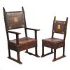 Set of Spanish Baroque Dining Chairs