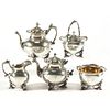 William Vanderslice Coin Silver Tea Set