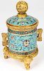 Fine Antique Chinese Cloissonne Censer