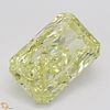 3.34 ct, Natural Fancy Yellow Even Color, VVS2, Radiant cut Diamond (GIA Graded), Appraised Value: $133,500 