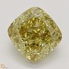 1.90 ct, Natural Fancy Deep Brownish Yellow Even Color, VVS2, Cushion cut Diamond (GIA Graded), Appraised Value: $18,400 