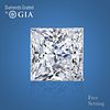 NO-RESERVE LOT: 1.51 ct, D/VS2, Princess cut GIA Graded Diamond. Appraised Value: $42,200 