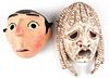 Two Greek and Catalonian Masks